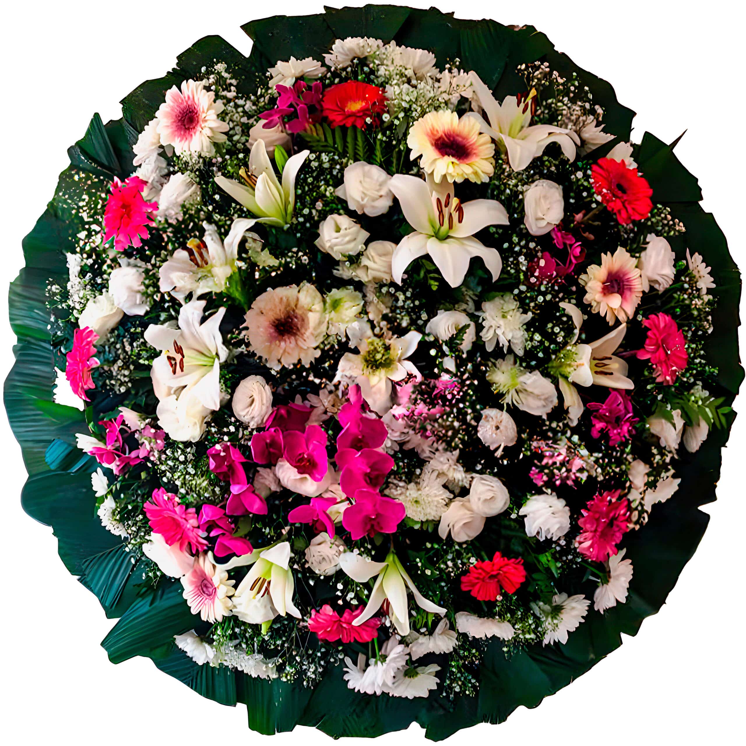 Coroa de Flores Ouro E