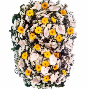 Coroa de Flores Platina C