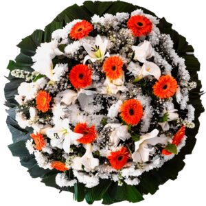 Coroa de Flores Ouro D