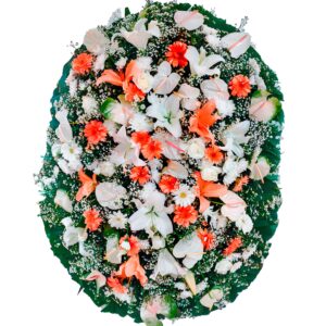 Coroa de Flores Platina F